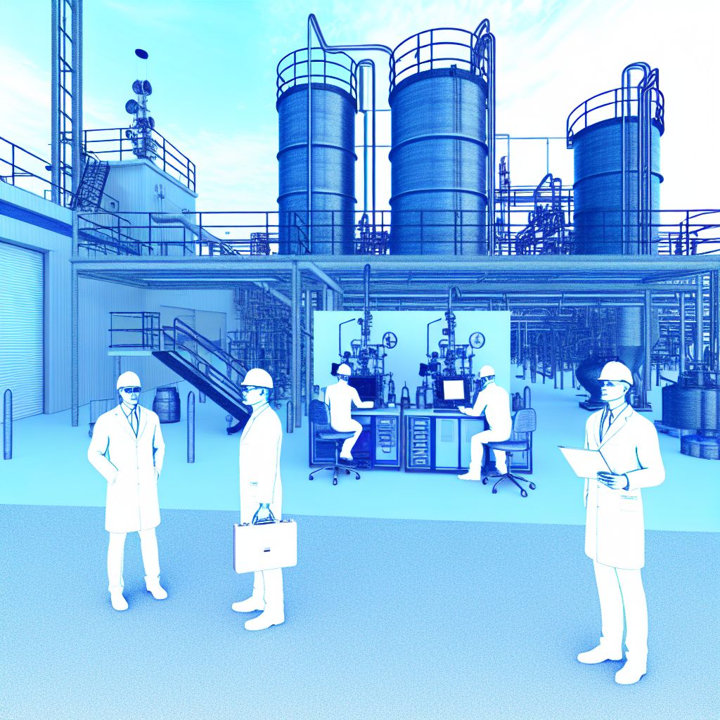 Ein Bild zum Thema Chemieindustrie im Industrie Kontext