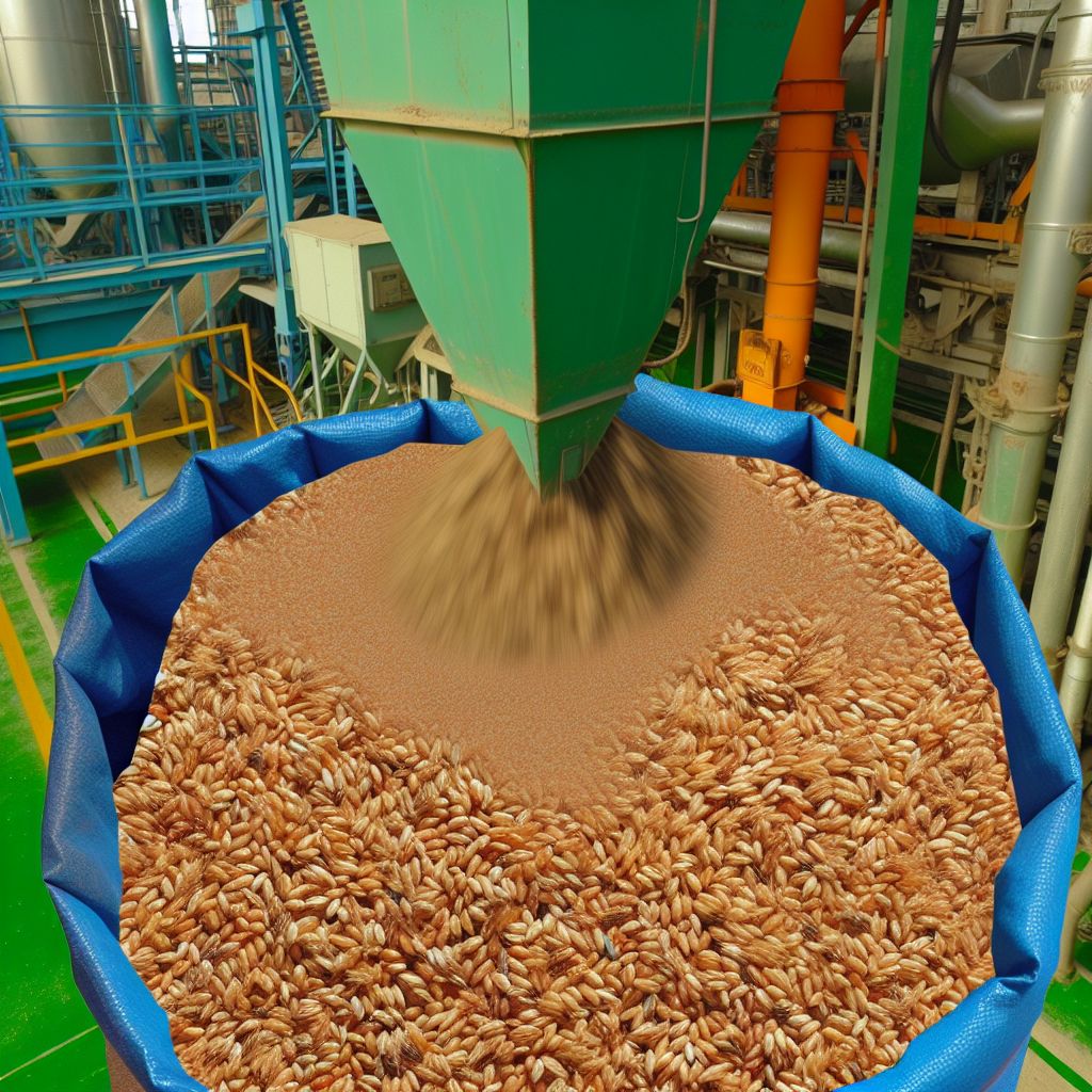 Ein Bild zum Thema Getreide im Industrie Kontext