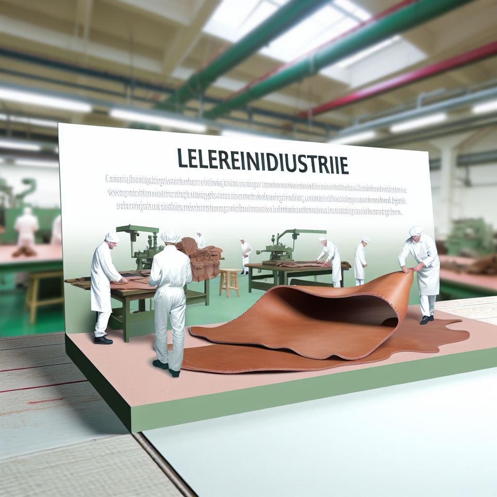 Ein Bild zum Thema Lederindustrie im Industrie Kontext